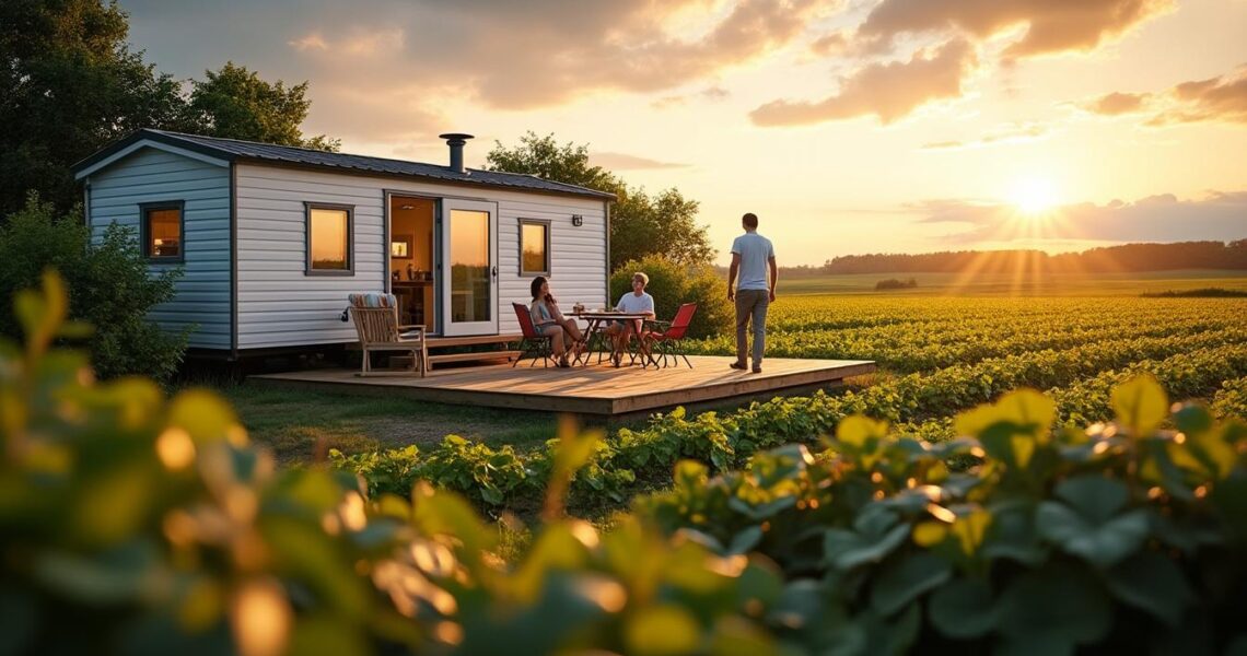 Pourquoi choisir un mobil home sur terrain agricole pour vos vacances ?