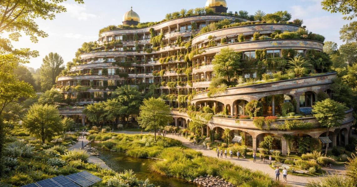 Comment l&rsquo;immeuble waldspirale redéfinit le concept d&rsquo;habitat durable