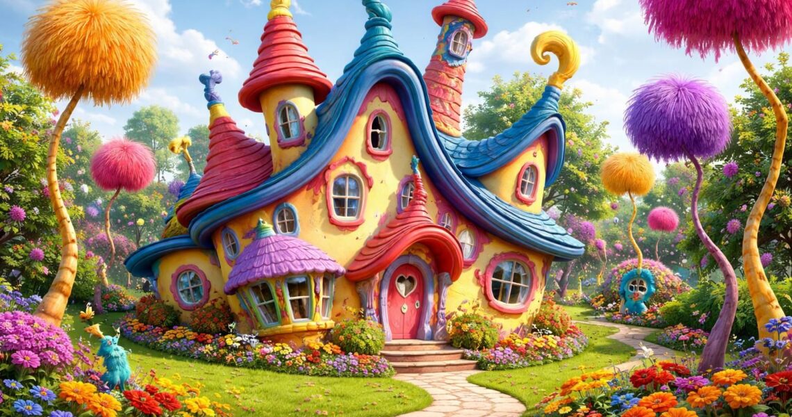 Découvrez la magie de la maison de dr Seuss House à travers ses œuvres iconiques