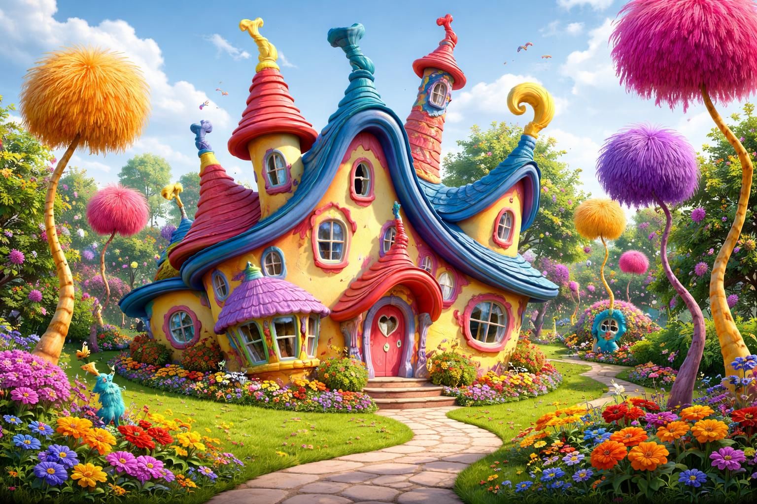 plongez dans l'univers féerique de la maison du dr seuss et explorez ses œuvres iconiques qui ont enchanté des générations.