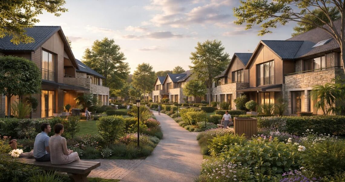 Maisons jumelées : allier intimité et convivialité au quotidien