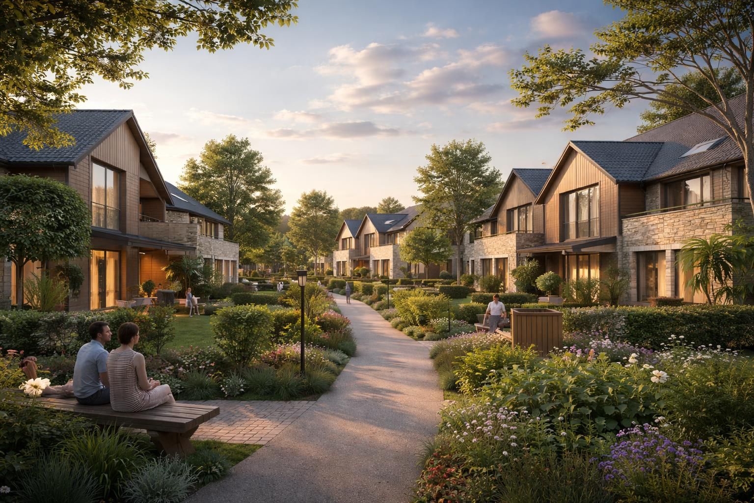 découvrez comment les maisons jumelées offrent un parfait équilibre entre intimité et convivialité pour un quotidien harmonieux en famille.