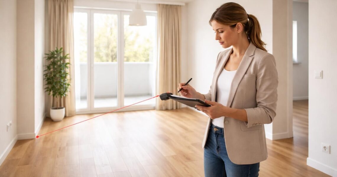 Diagnostic Boutin : calcul précis de la surface pour location