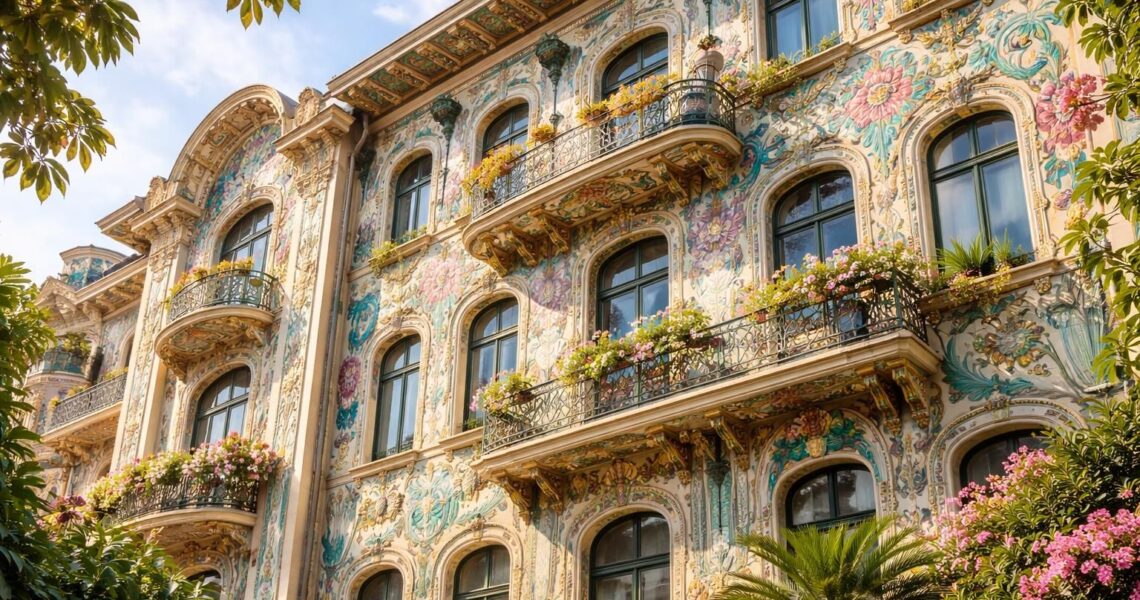 La magie des majolikahaus : art et architecture en harmonie