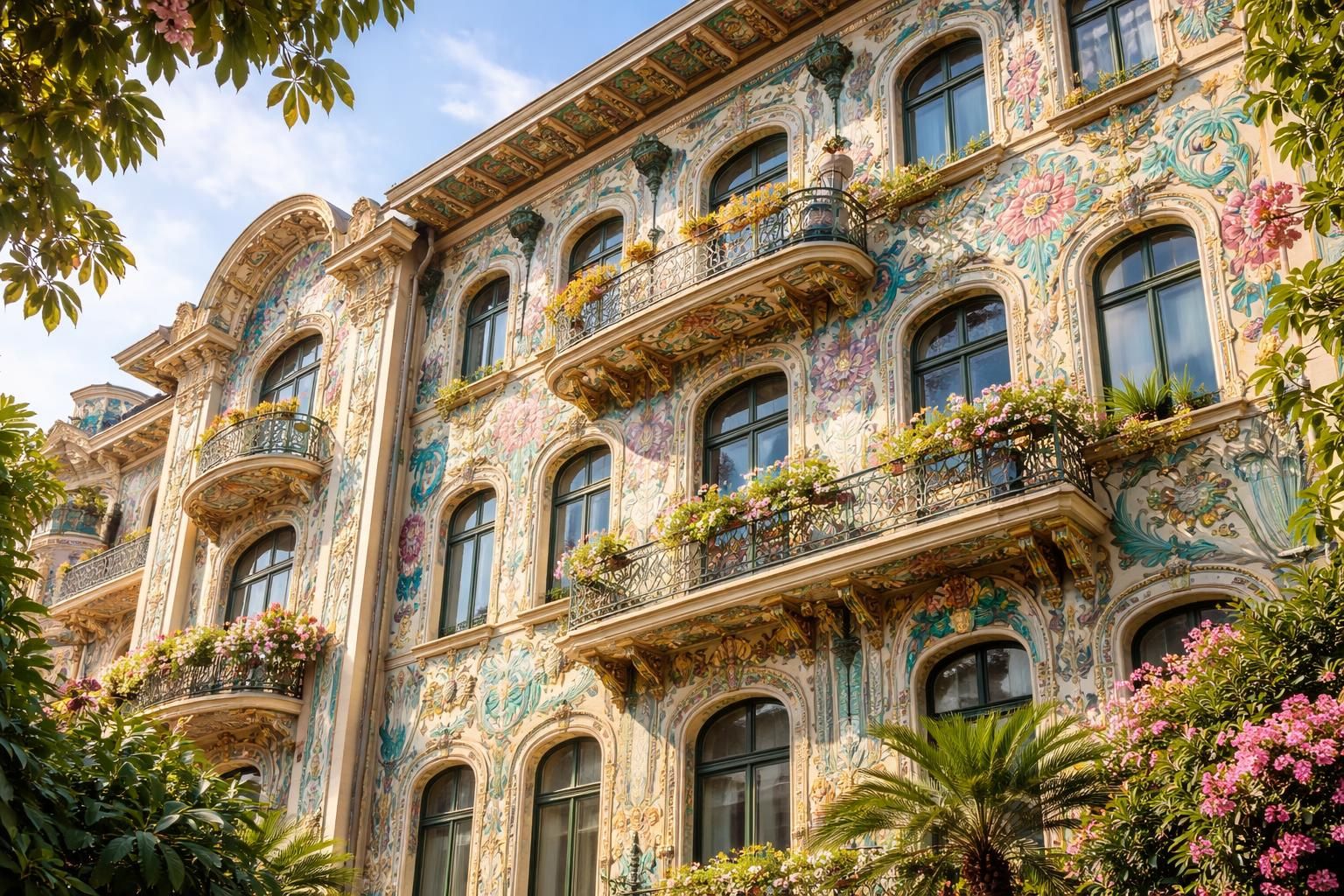 découvrez la magie des majolikahaus, où l'art et l'architecture s'unissent pour créer des œuvres uniques et harmonieuses.