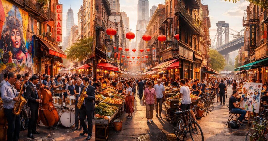 Les quartiers de New York à explorer pour une immersion culturelle inoubliable