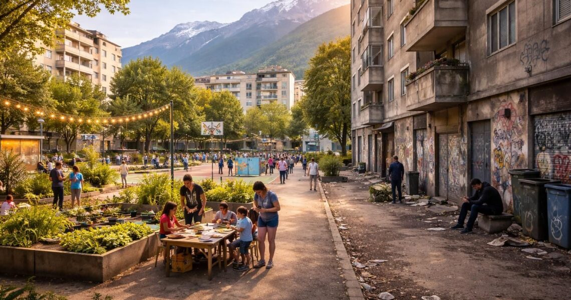 Quartiers sensibles à Grenoble : succès et échecs des initiatives récentes