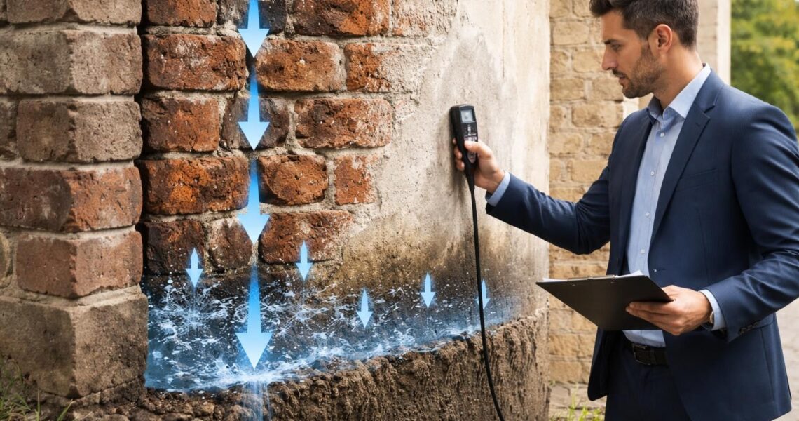 Remontée d&rsquo;eau par capillarité et assurance