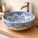 découvrez notre collection de vasques marocaines en céramique, alliant artisanat traditionnel et design élégant pour sublimer votre salle de bain.