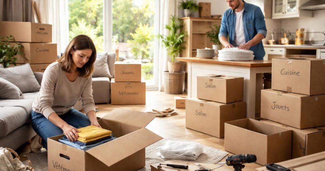 Comment bien s&rsquo;organiser pour son prochain déménagement de maison
