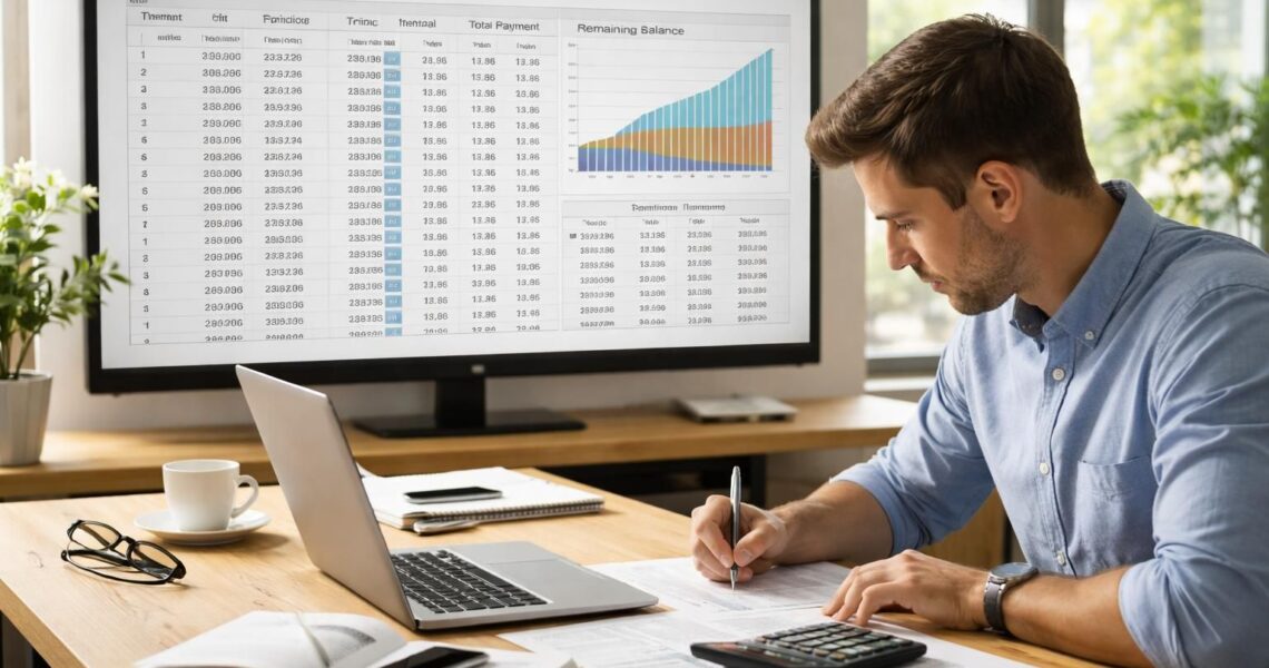 Cours sur le tableau d&rsquo;amortissement d’emprunt : maîtrisez vos calculs bancaires