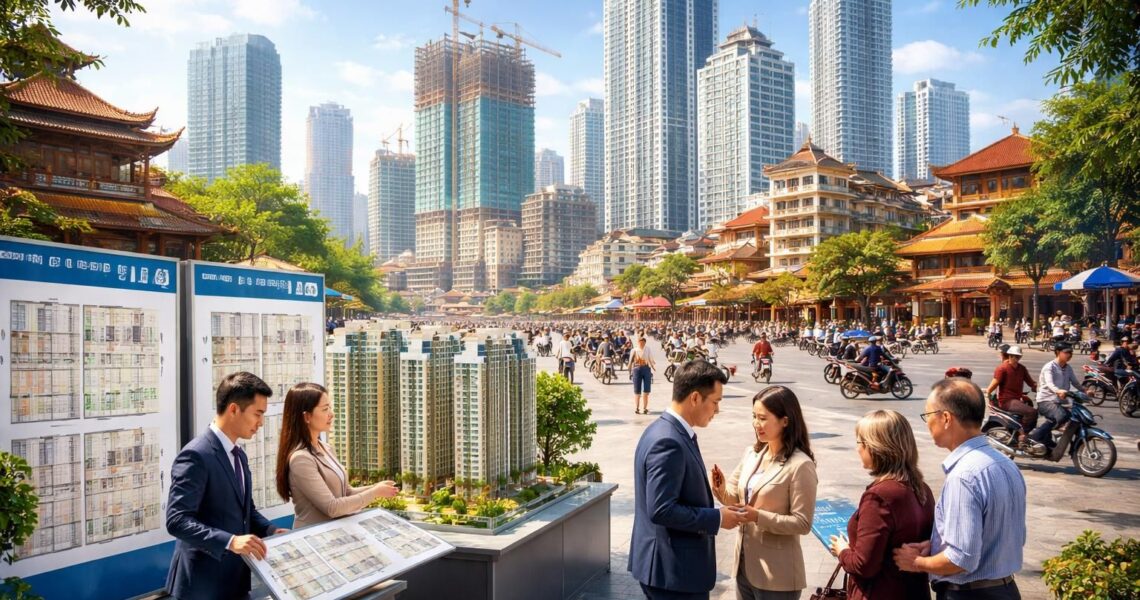 Le marché de l&rsquo;immobilier au Vietnam