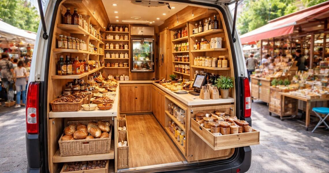 Vente mobile : comment optimiser l&rsquo;espace de votre commerce itinérant