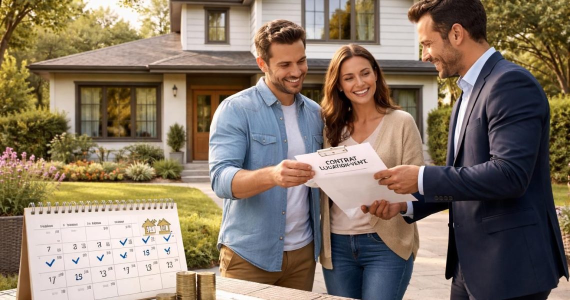 Acheter une maison en payant un loyer : le principe de la location-vente