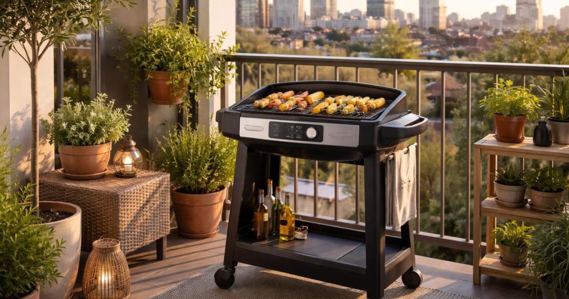Barbecue électrique en appartement : que dit la loi et votre règlement ?