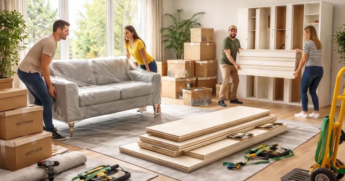 Comment déplacer ses meubles lors d&rsquo;un déménagement sans stress