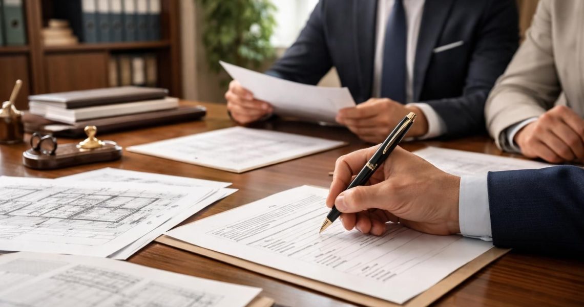 Signature chez le notaire pour construction de maison : les documents indispensables